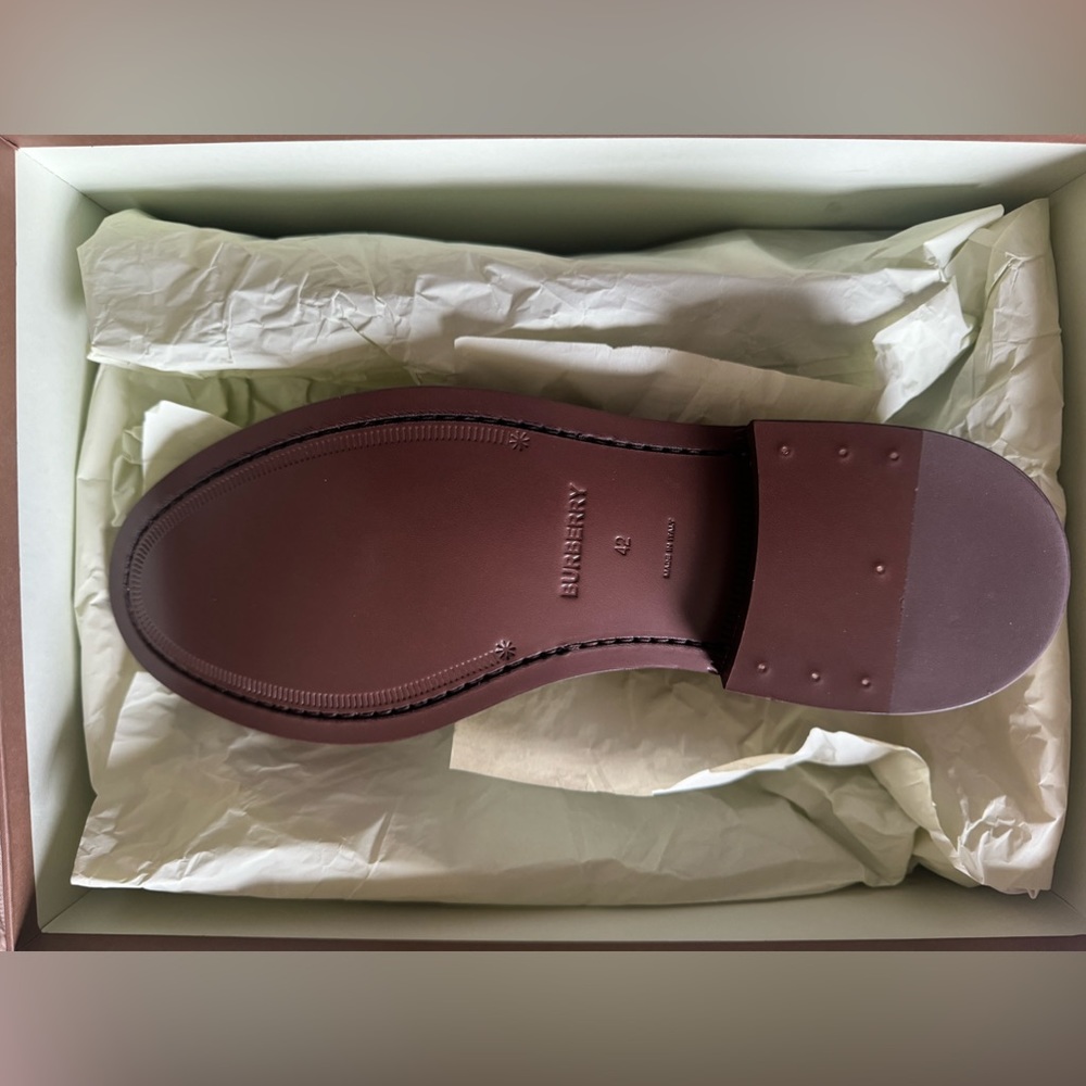 BURBERRY MENS DRESS SHOE SIZE 9(42) - Picture 4 of 6